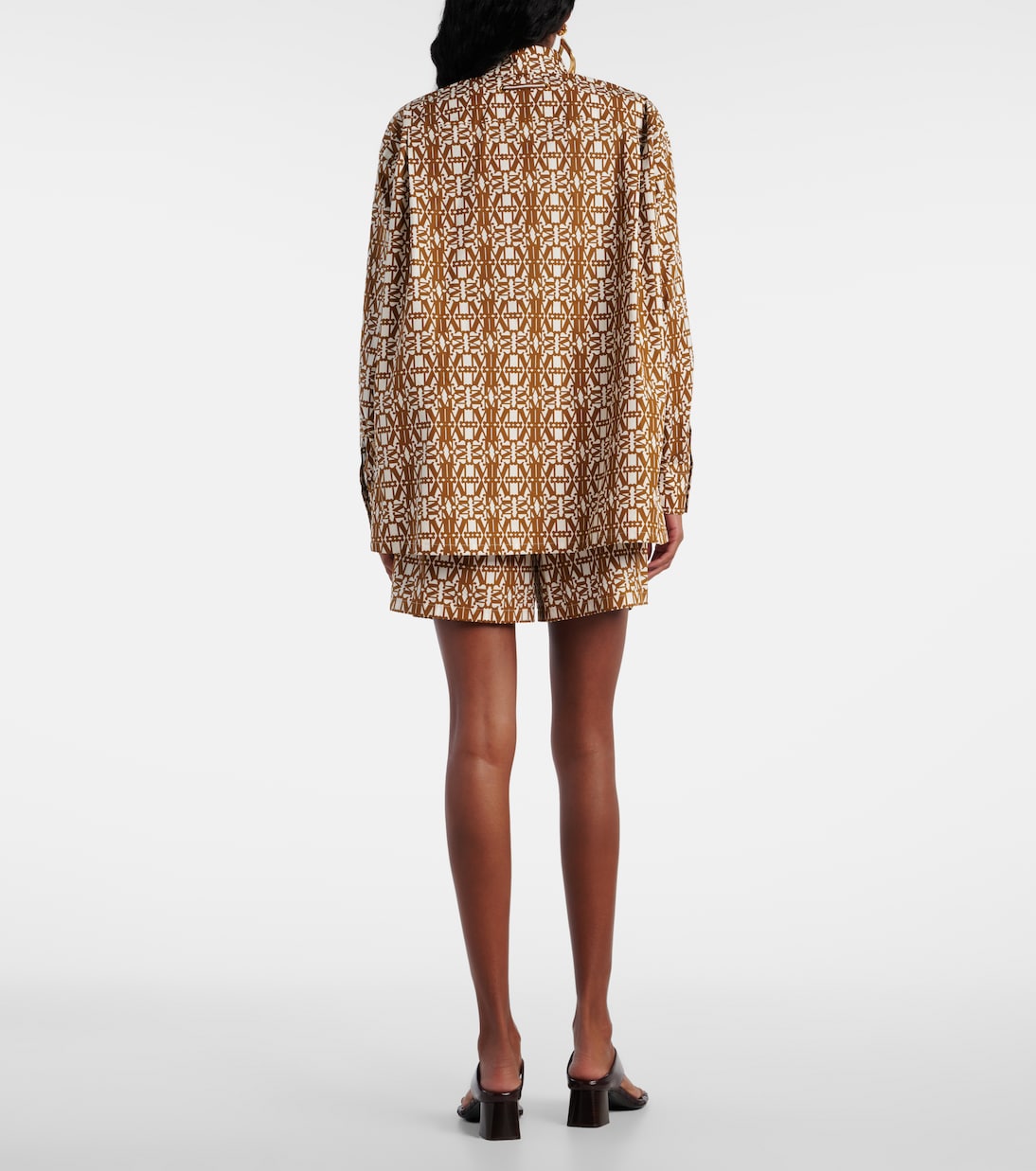 Top Gallura de algodón estampado | Max Mara