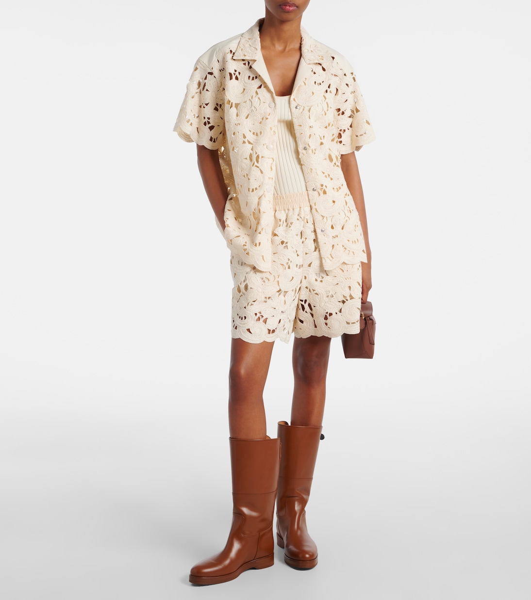 Shorts in misto cotone | Moncler