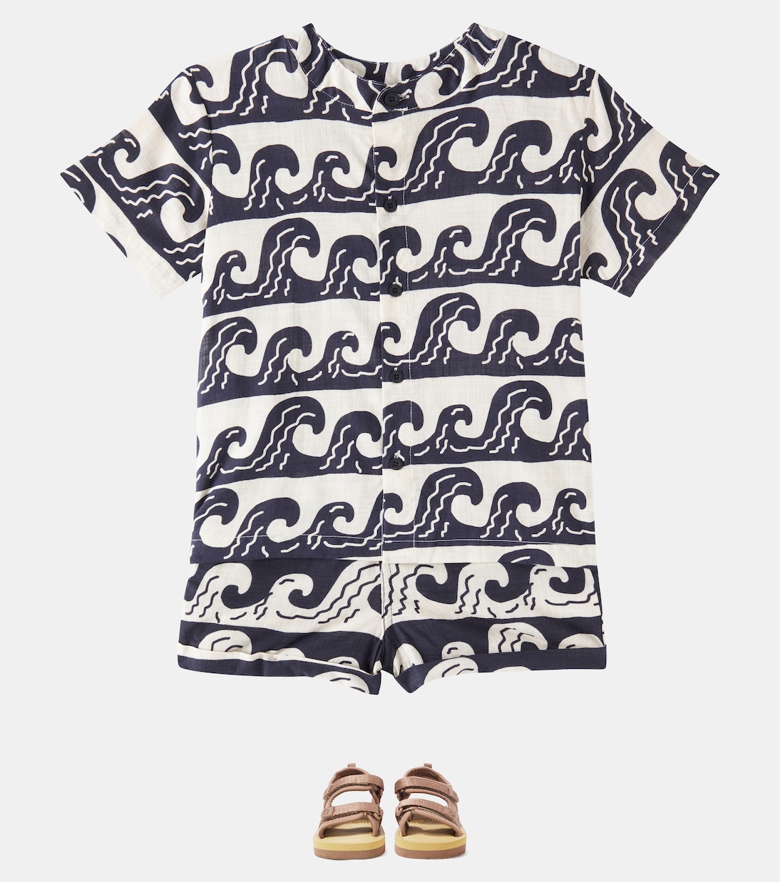 Set aus Hemd und Shorts aus Baumwolle | Fábula