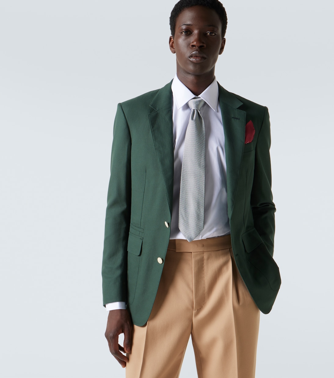 Corbata de seda a cuadros | Charvet