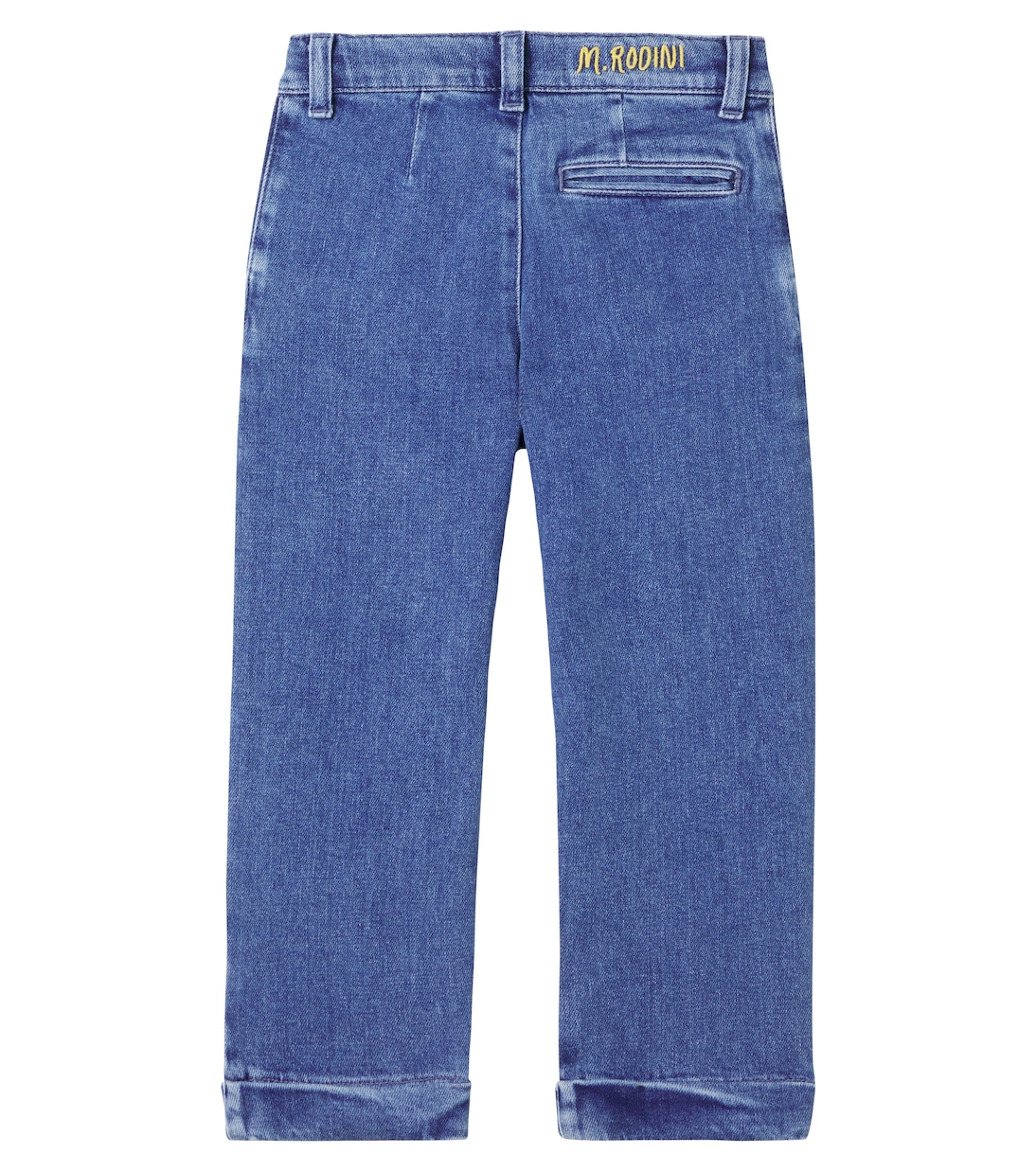Jeans regular con logo | Mini Rodini