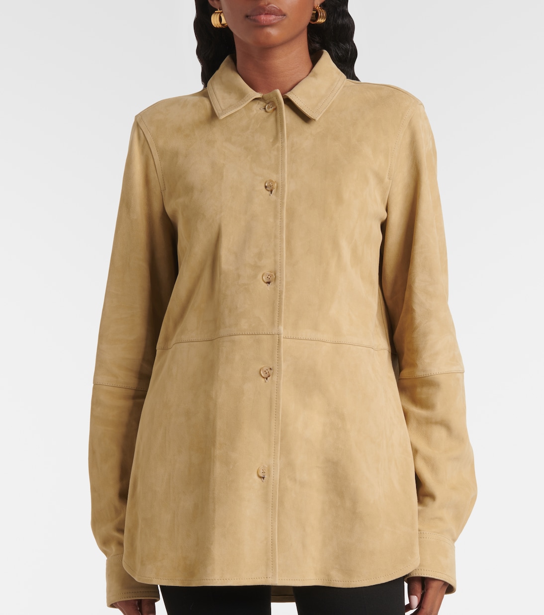 Camicia in suede   | Toteme
