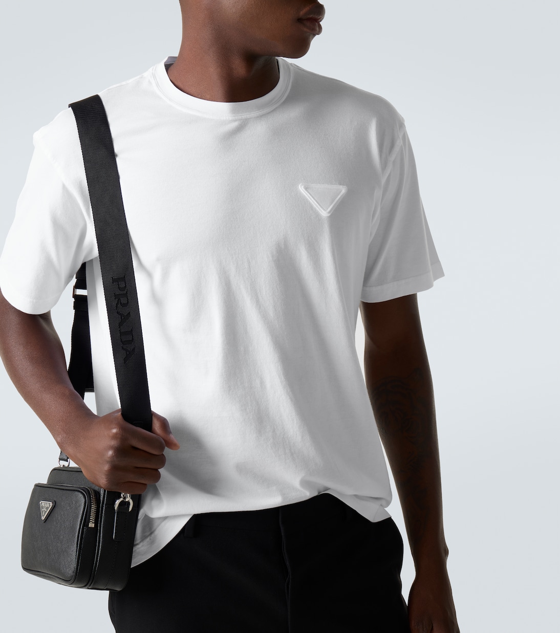 Cotton jersey T-shirt | Prada