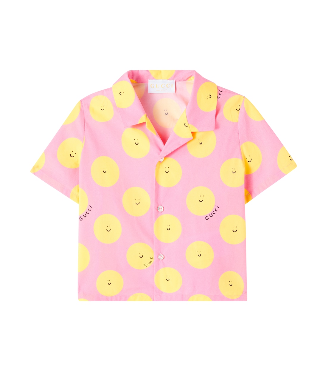 x Euan Roberts - Baby - Camicia in cotone | Gucci Kids