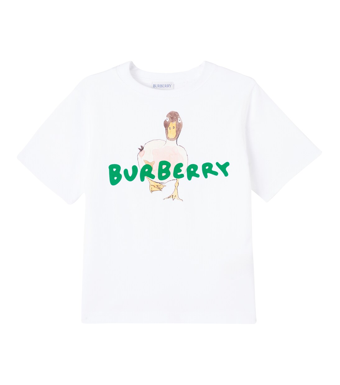 Logo printed cotton jersey T-shirt | Burberry Kids