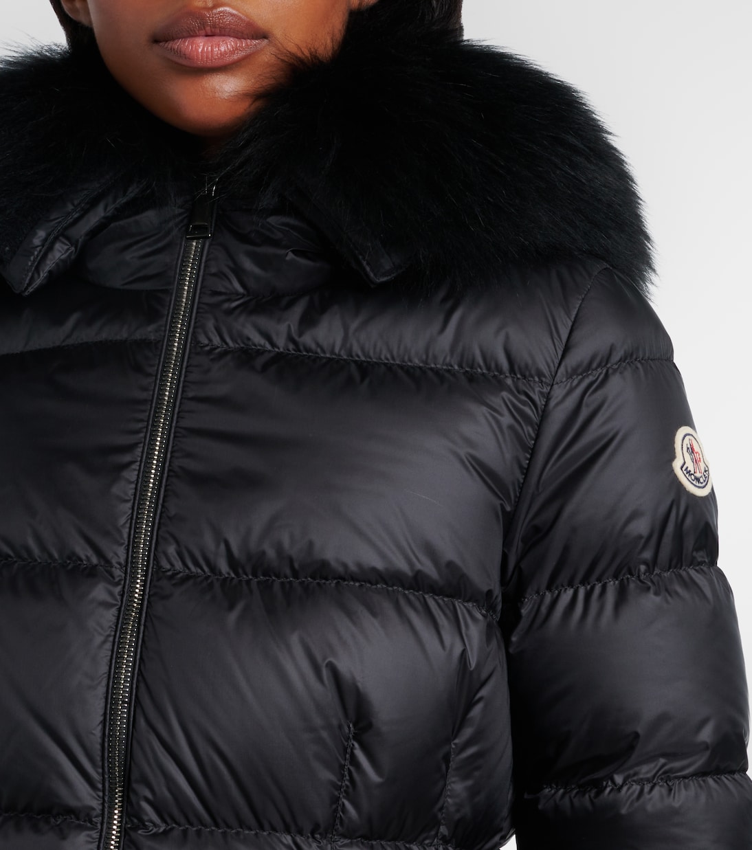 Daunenjacke Boed mit Shearling | Moncler
