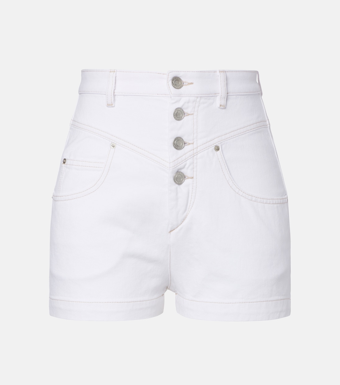 High-Rise Jeansshorts  | Isabel Marant