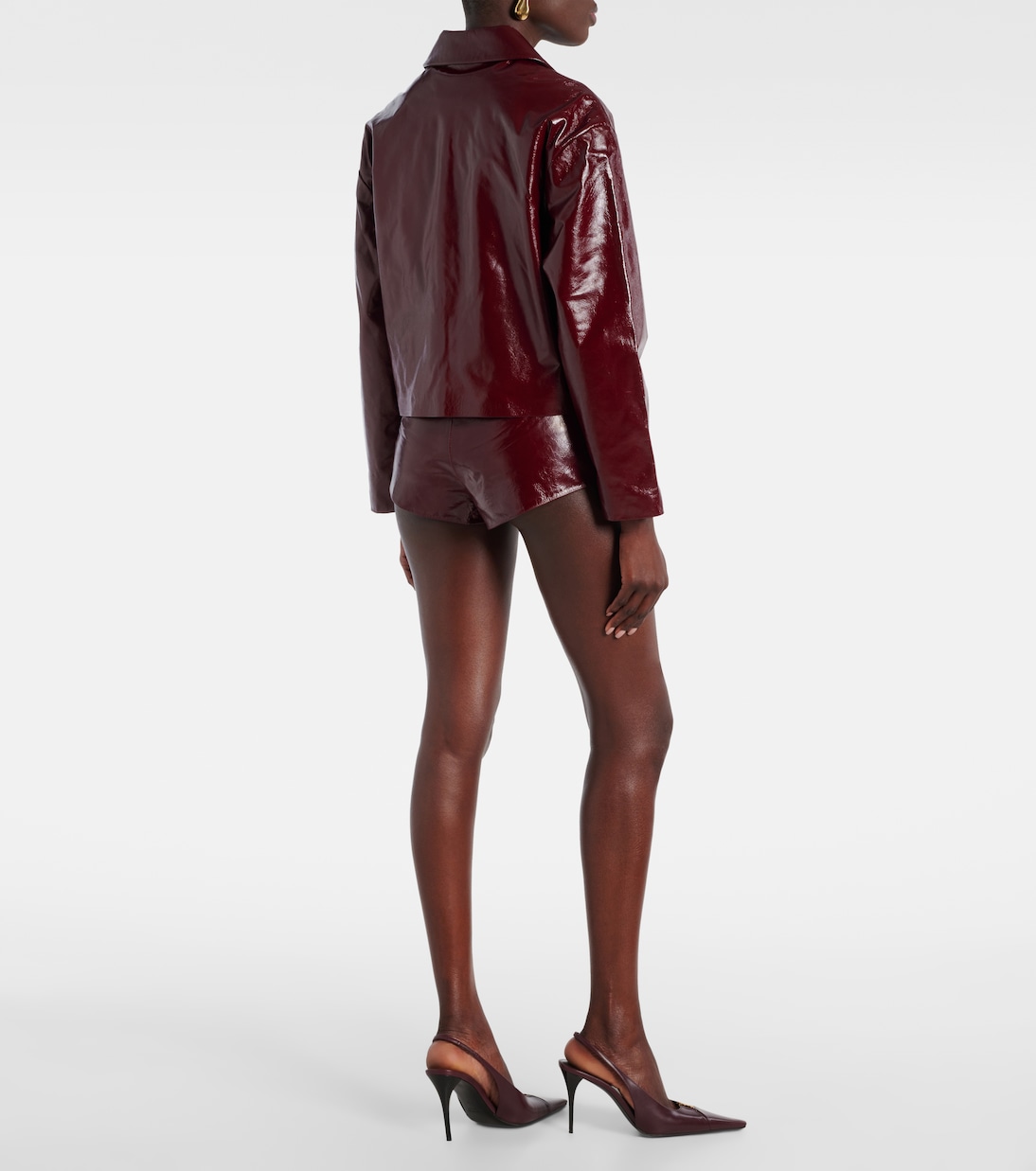 Leather jacket | Self-Portrait