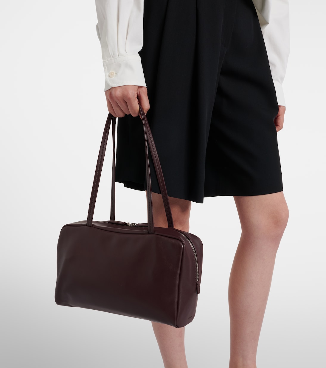 Astra Medium leather tote bag | The Row