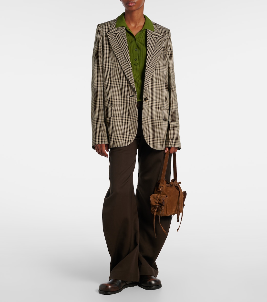 Weite Hose Patty aus Wolle | Acne Studios