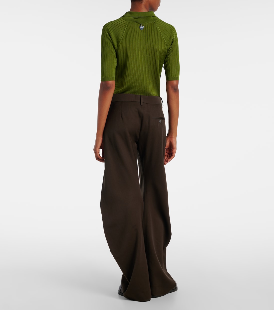 Weite Hose Patty aus Wolle | Acne Studios