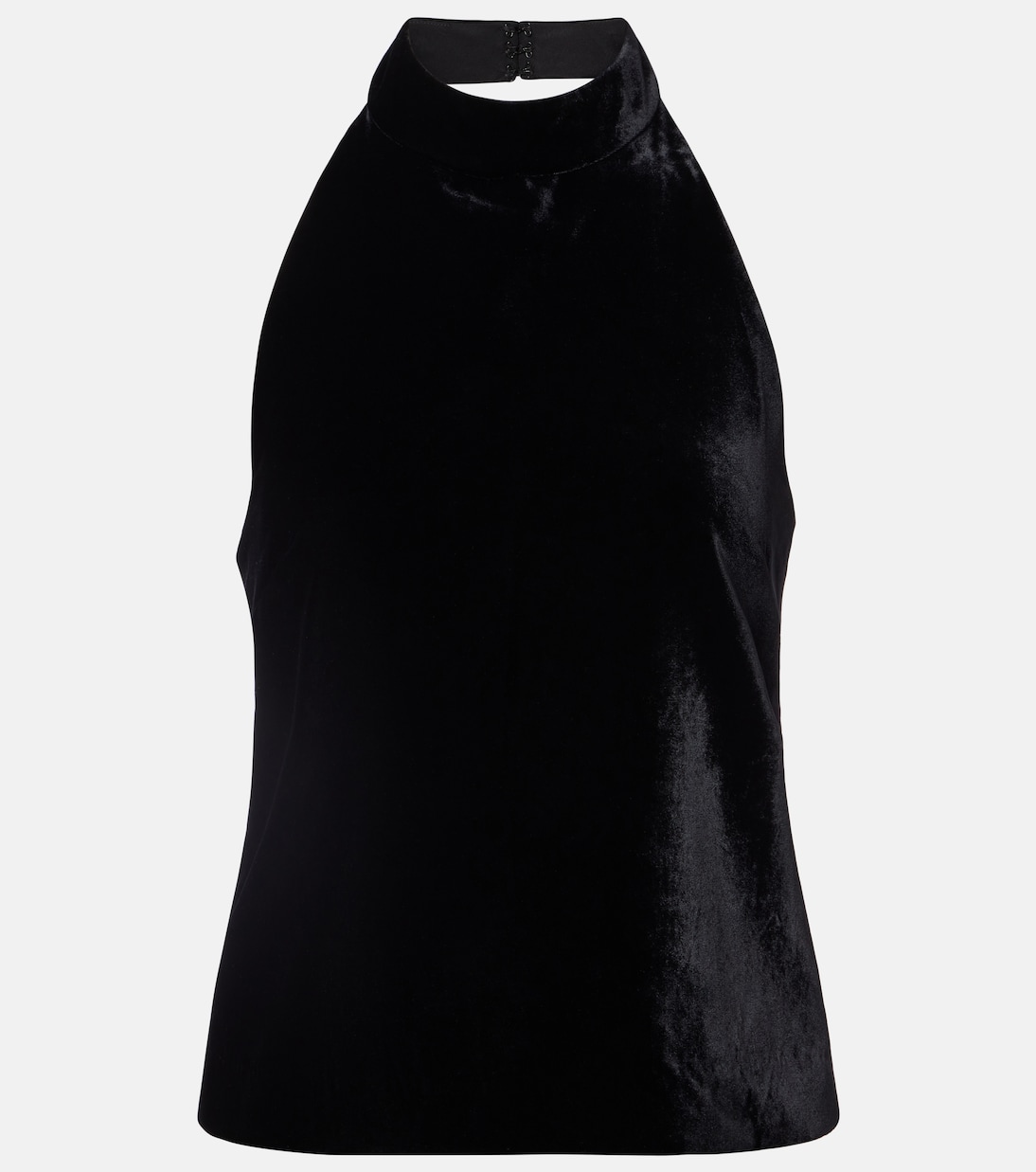 Top Peneloppe de terciopelo con cuello halter  | Nili Lotan