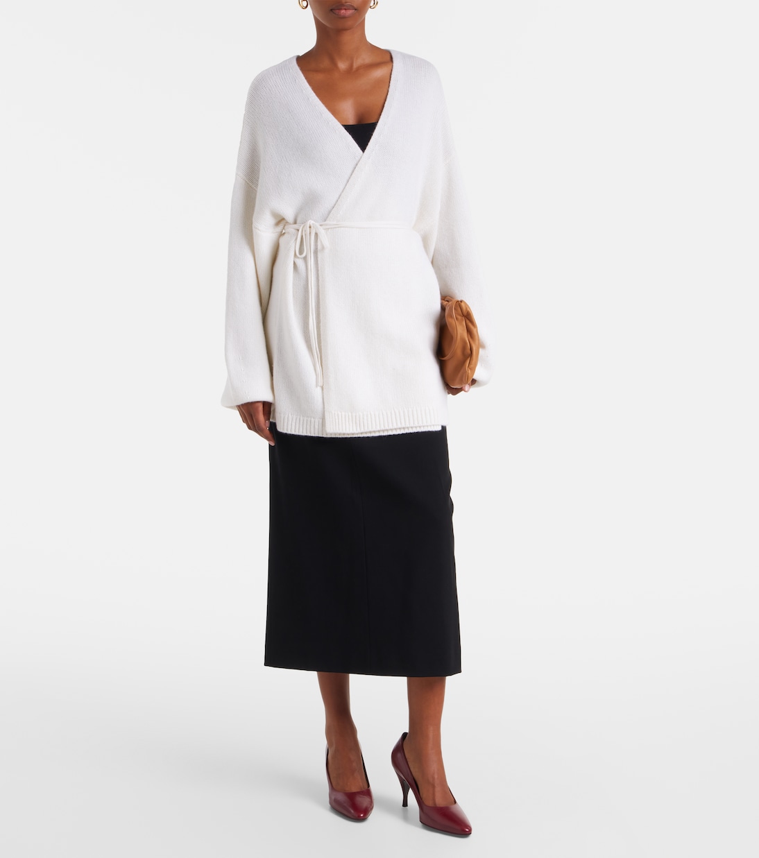 Laurina cashmere wrap cardigan | Lisa Yang