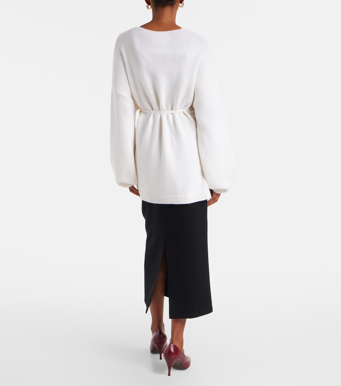 Laurina cashmere wrap cardigan | Lisa Yang