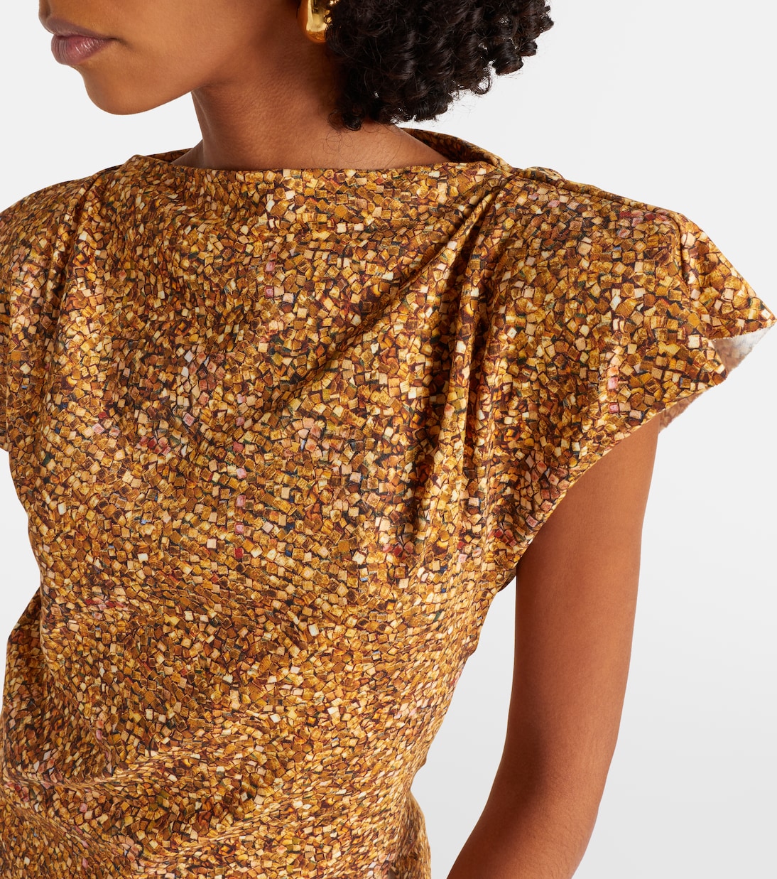 Sebani asymmetric cotton T-shirt | Isabel Marant