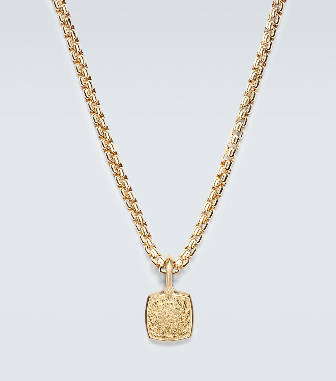 Petrvs® Horse Box 18kt gold (750/1000) pendant necklace | David Yurman