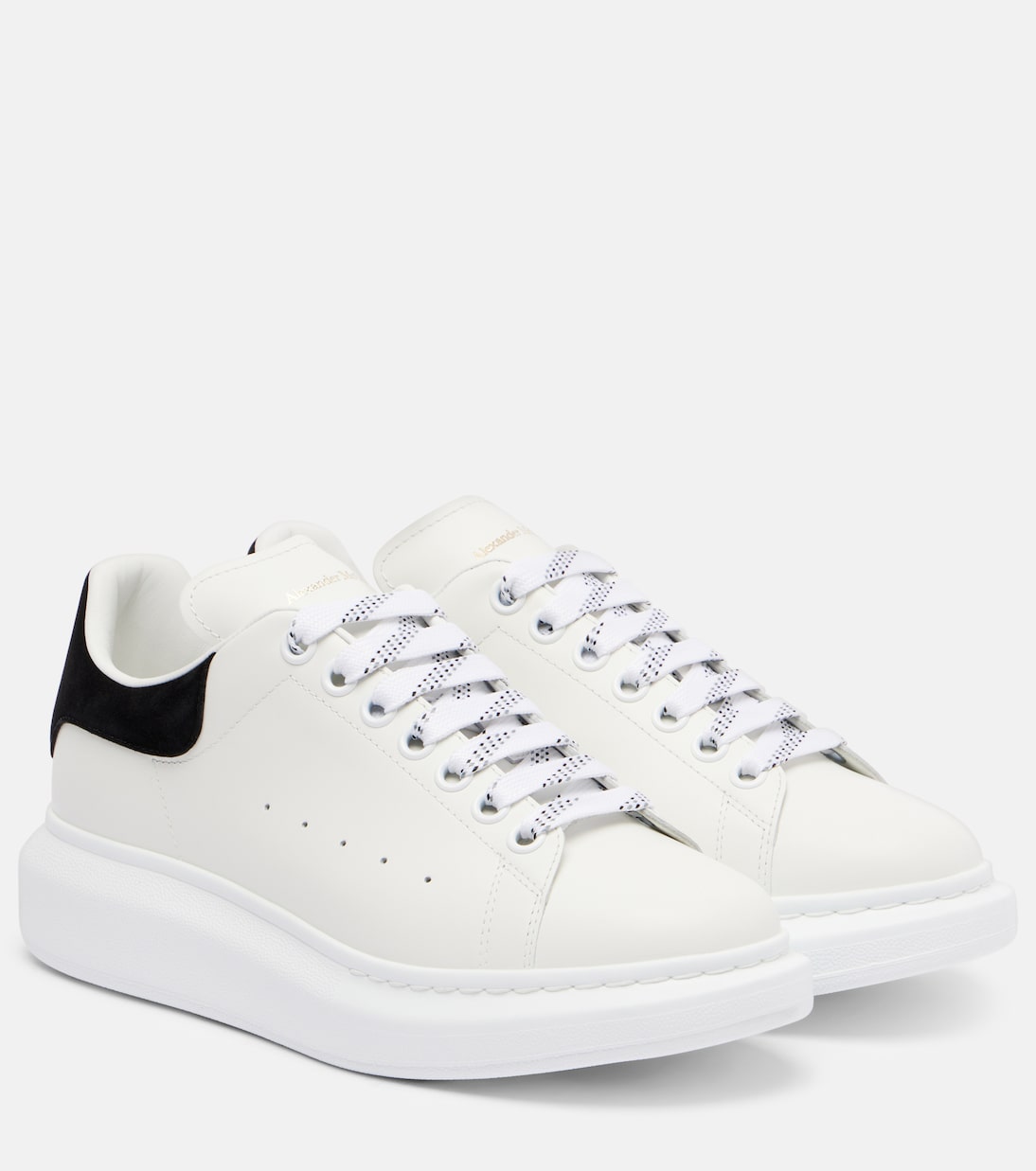 Oversized leather sneakers | McQueen