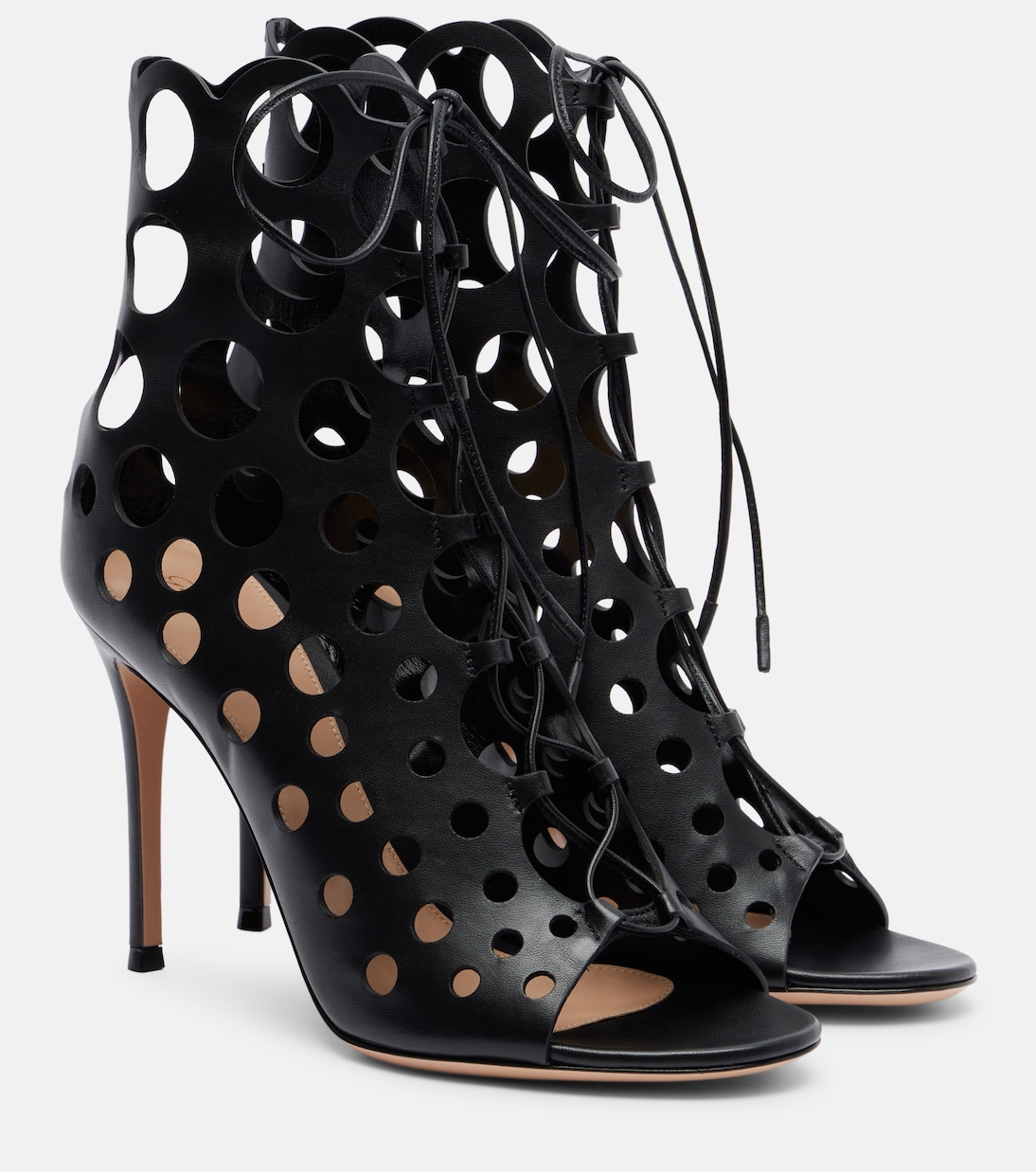95 perforated leather pumps | Gianvito Rossi