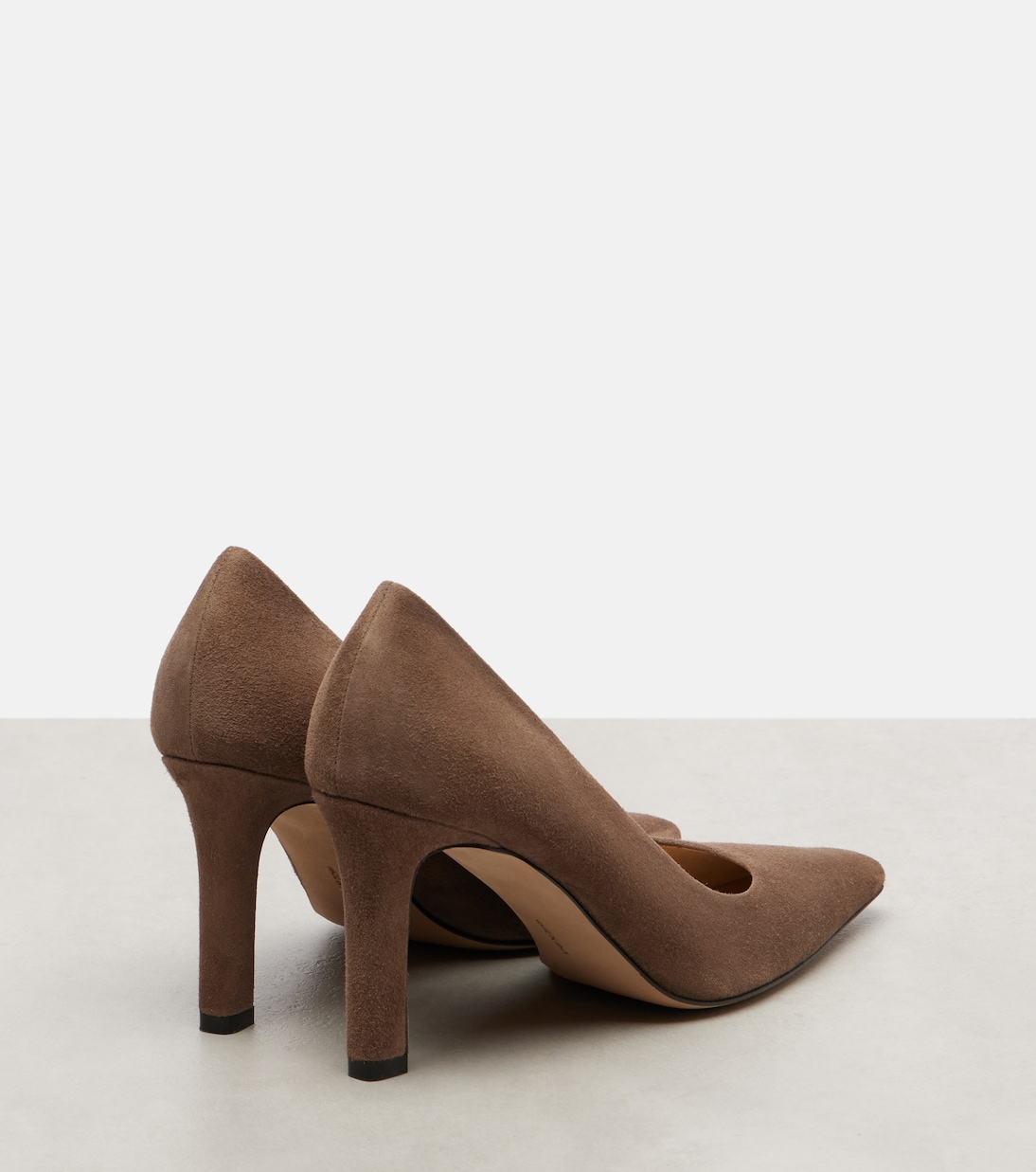 Pumps Carla 80 aus Veloursleder | The Row