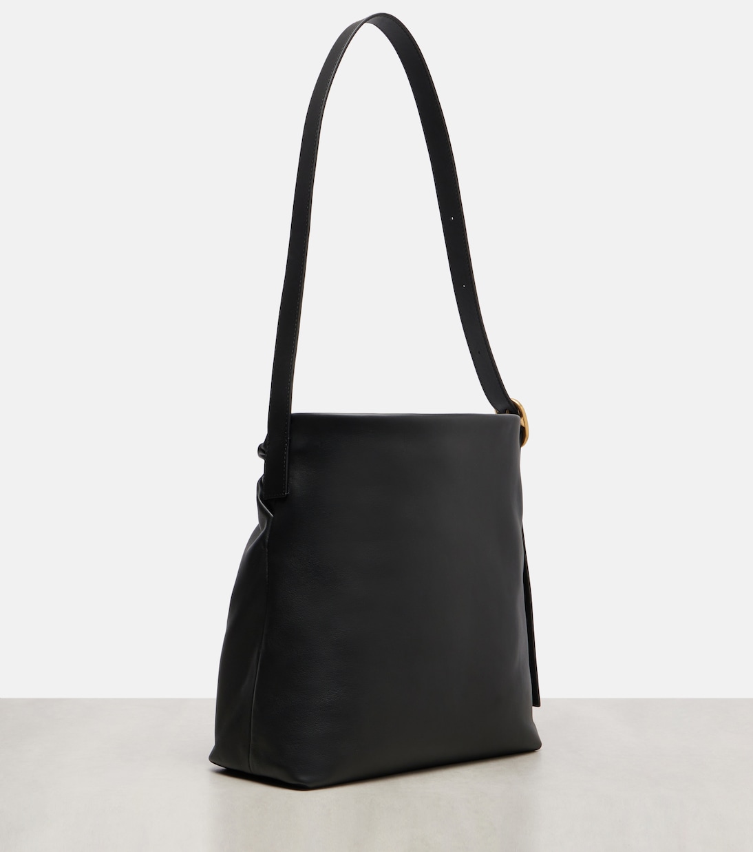 Draped Medium leather tote bag | Loewe