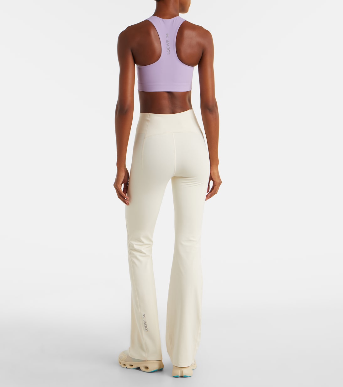 x On flared leggings | Loewe