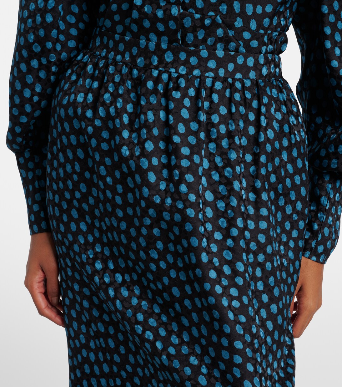 Midirock aus Seide | Chloé