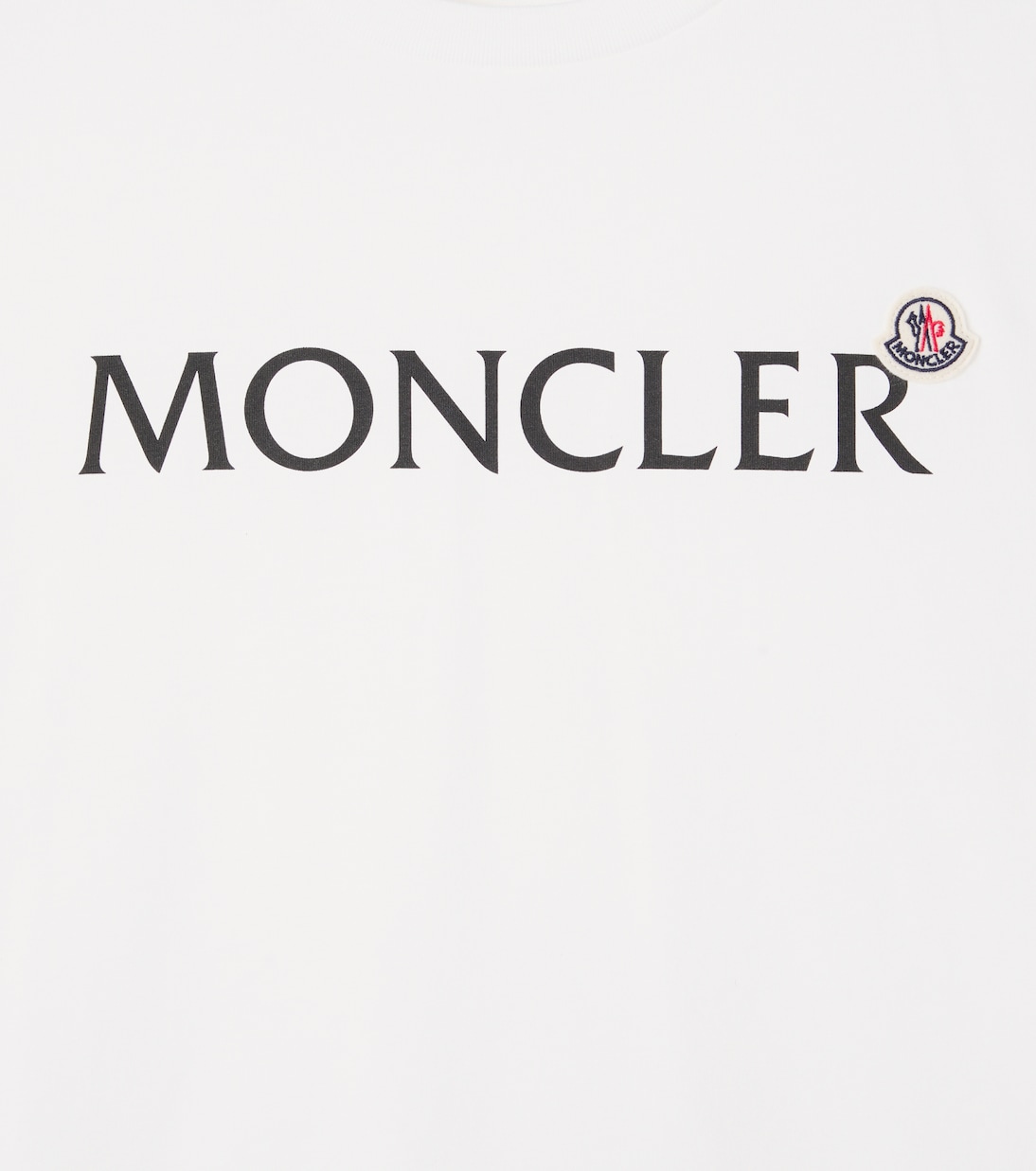 Logo cotton jersey T-shirt | Moncler Enfant