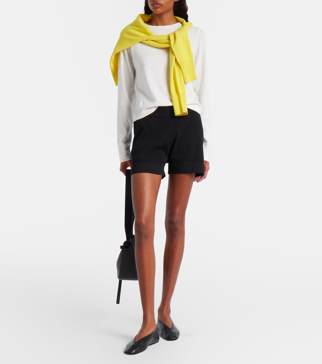 Longsleeve N°451 Lisa aus Baumwolle und Kaschmir | Extreme Cashmere