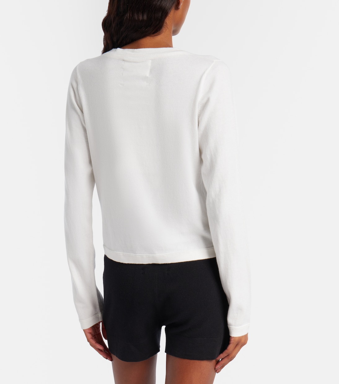 Longsleeve N°451 Lisa aus Baumwolle und Kaschmir | Extreme Cashmere