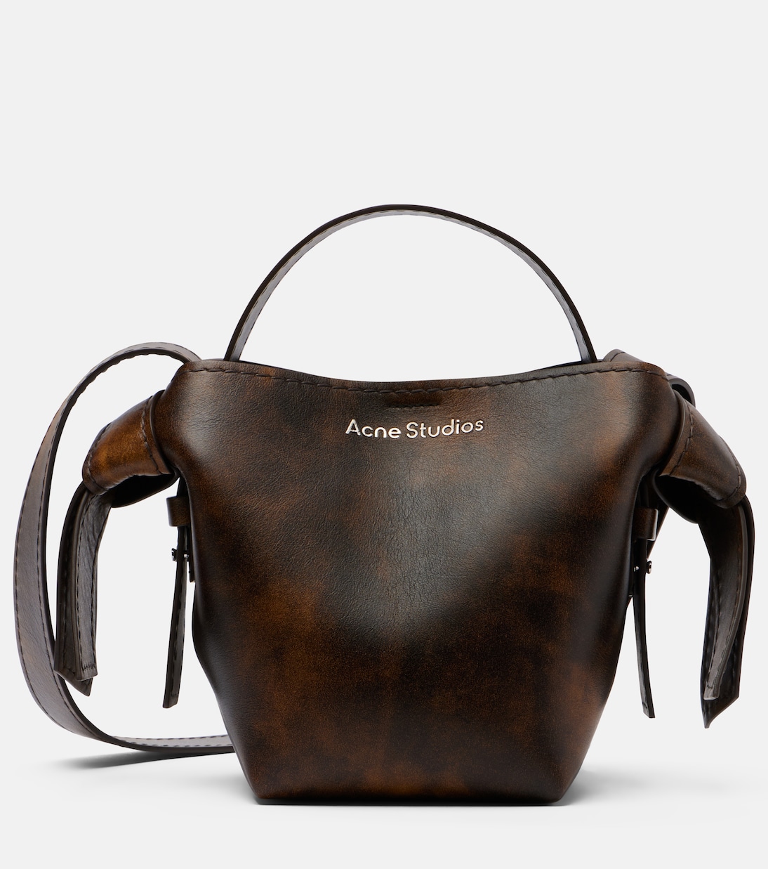 Schultertasche Musubi Mini aus Leder | Acne Studios