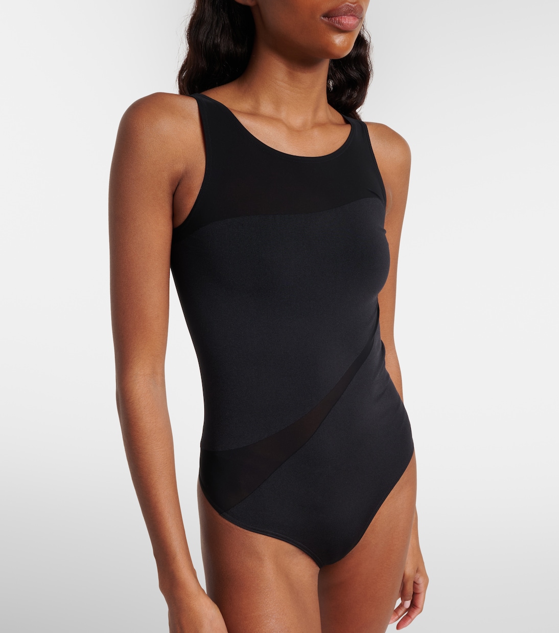 Shade paneled bodysuit | Wolford
