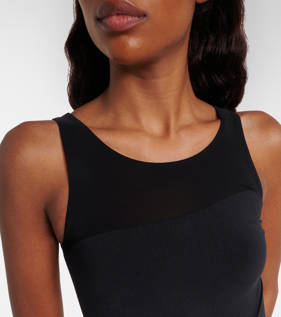 Shade paneled bodysuit | Wolford