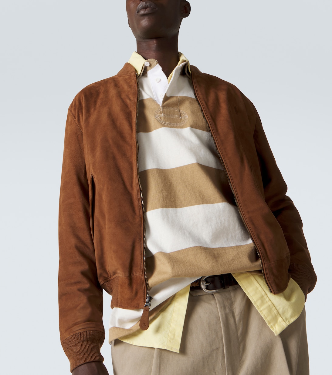 Suede bomber jacket | Polo Ralph Lauren