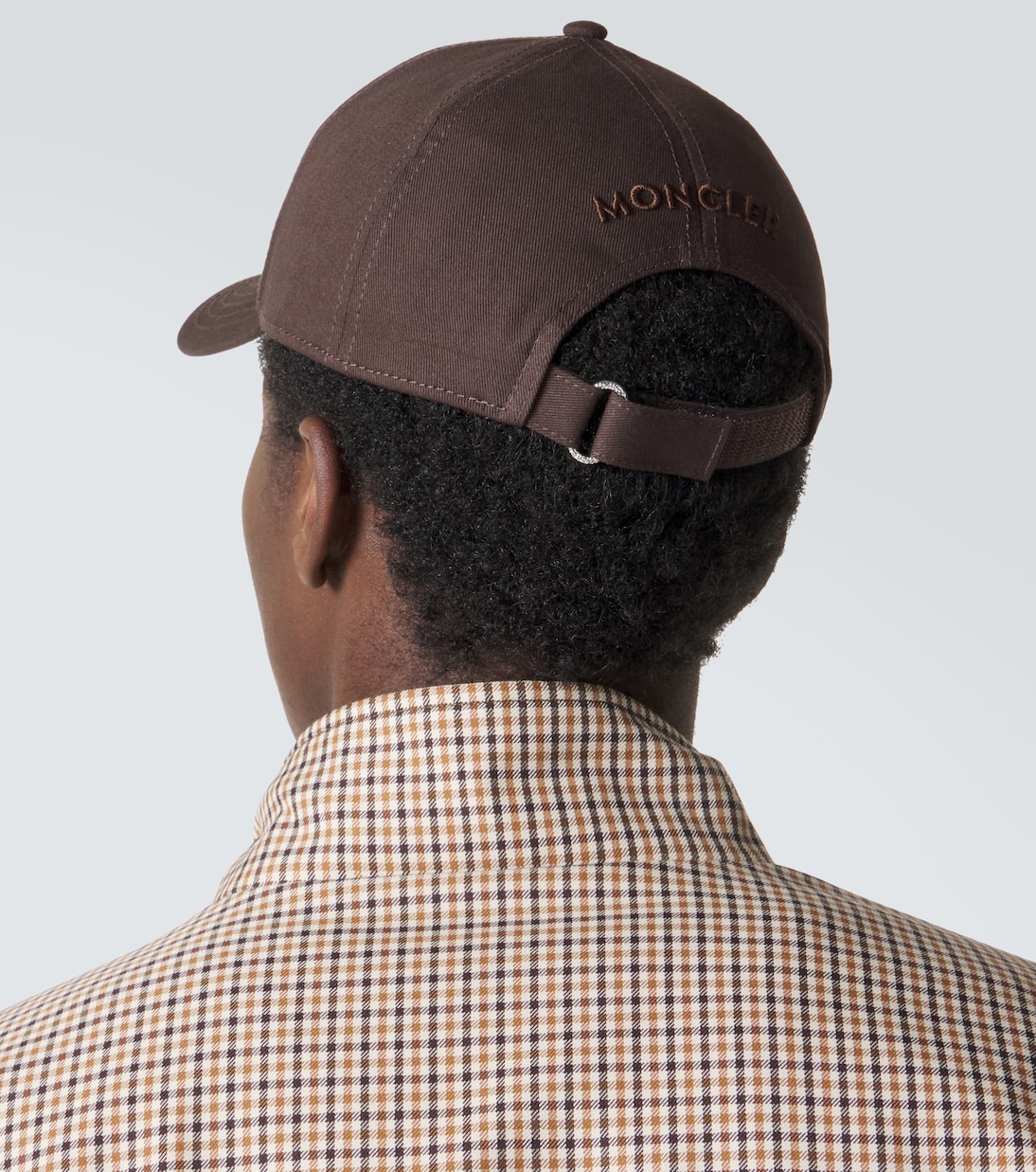 Logo cotton twill baseball cap | Moncler