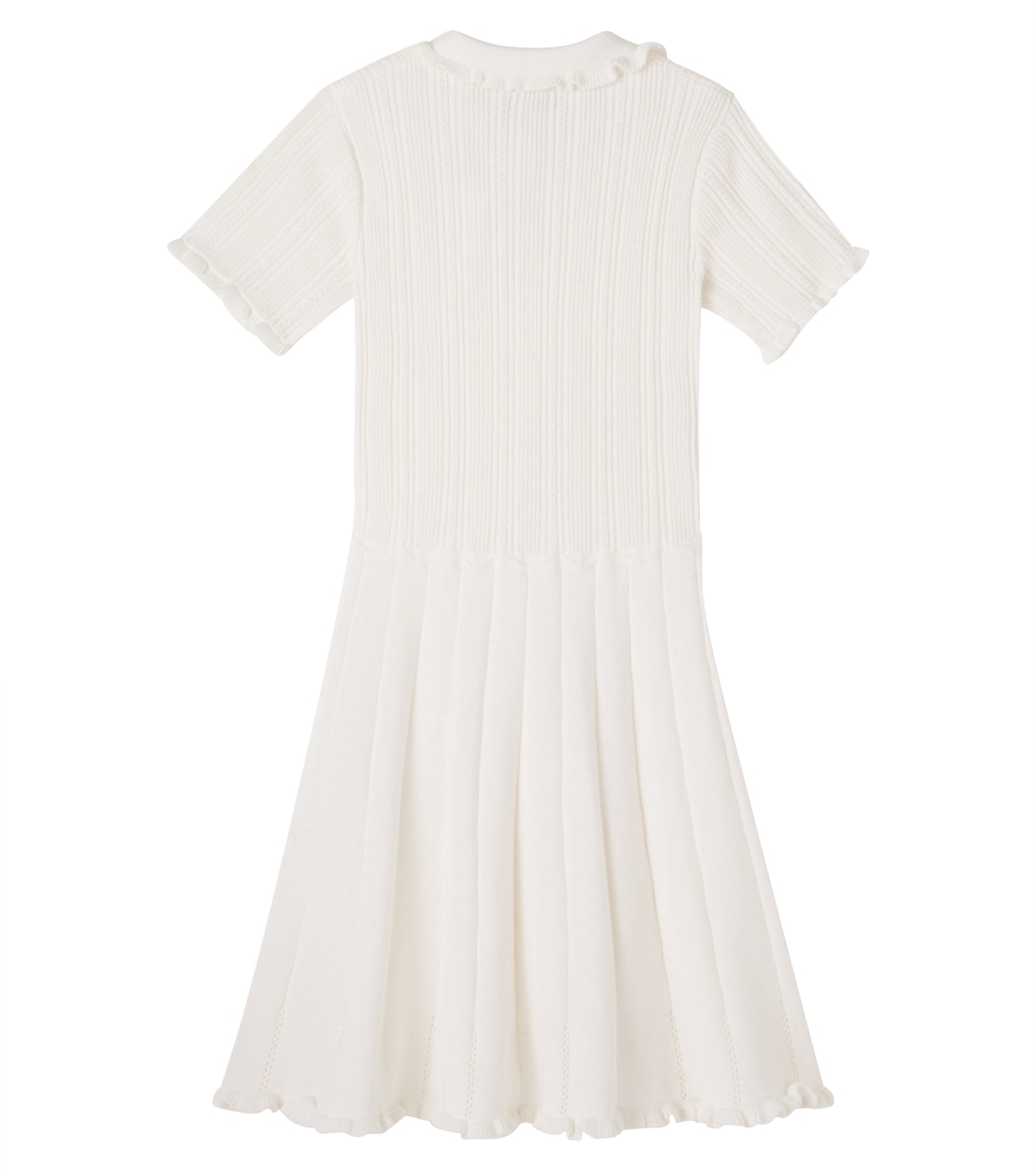 Robe Lobelie en coton et cachemire | Bonpoint