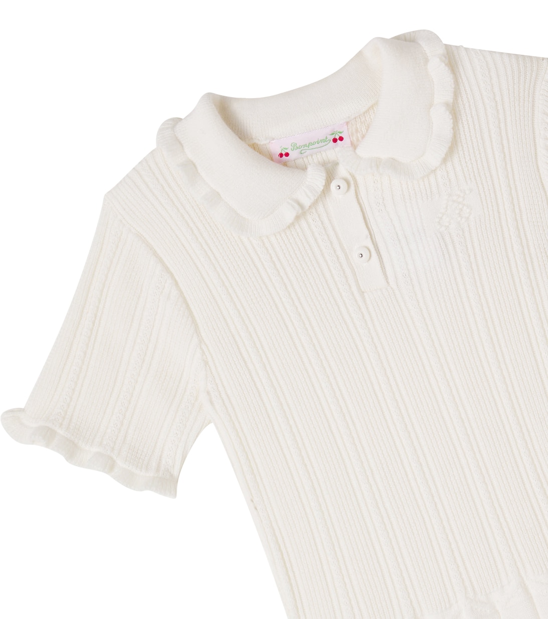 Robe Lobelie en coton et cachemire | Bonpoint