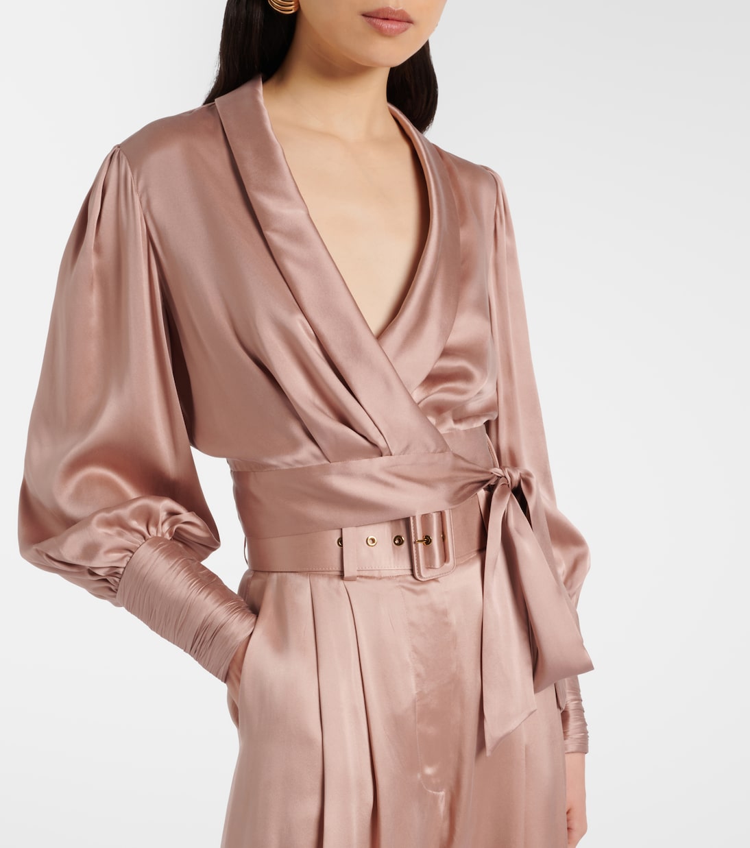 Wickeltop aus Seide | Zimmermann