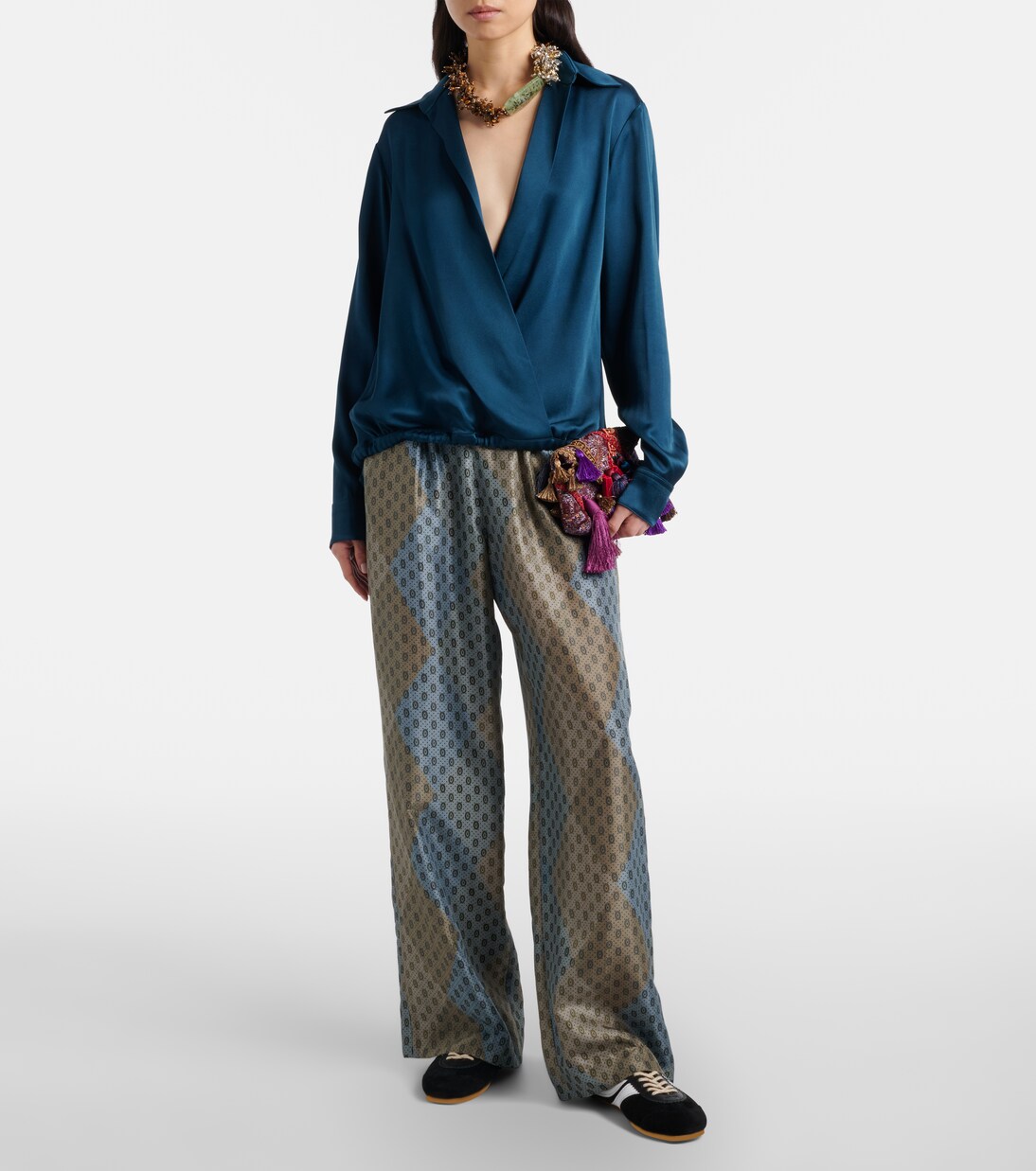 Suede mules | Dries Van Noten