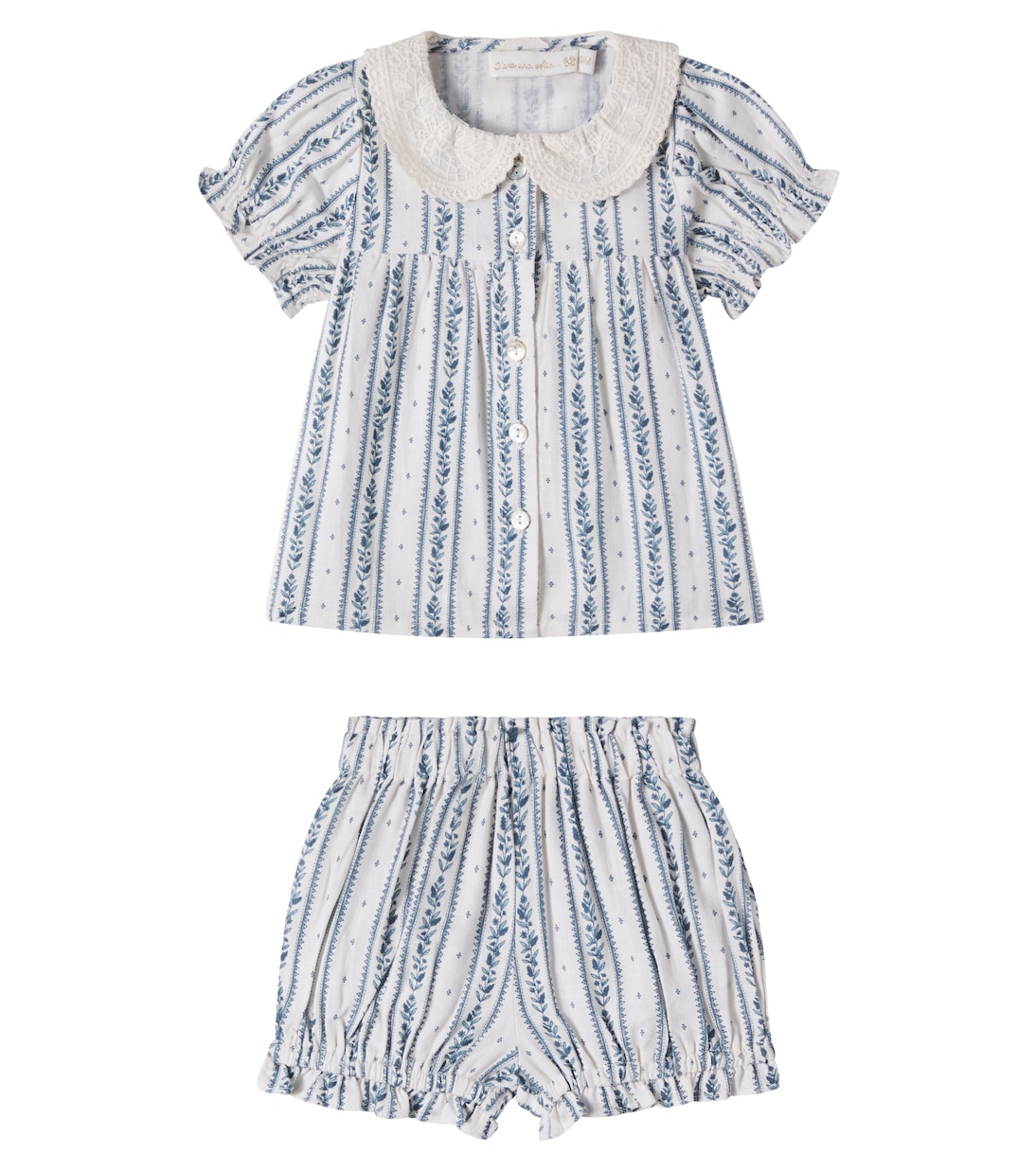 Baby Eugenia blouse and bloomers set | C'era Una Volta