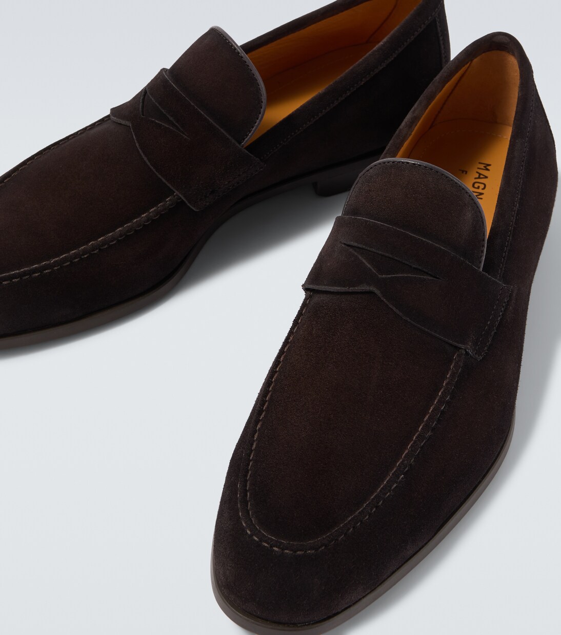 Diezma II suede penny loafers | Magnanni