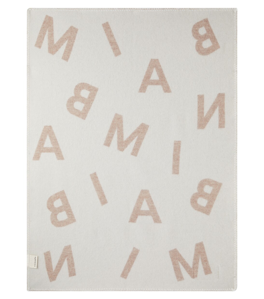Baby logo wool blanket | Binibamba