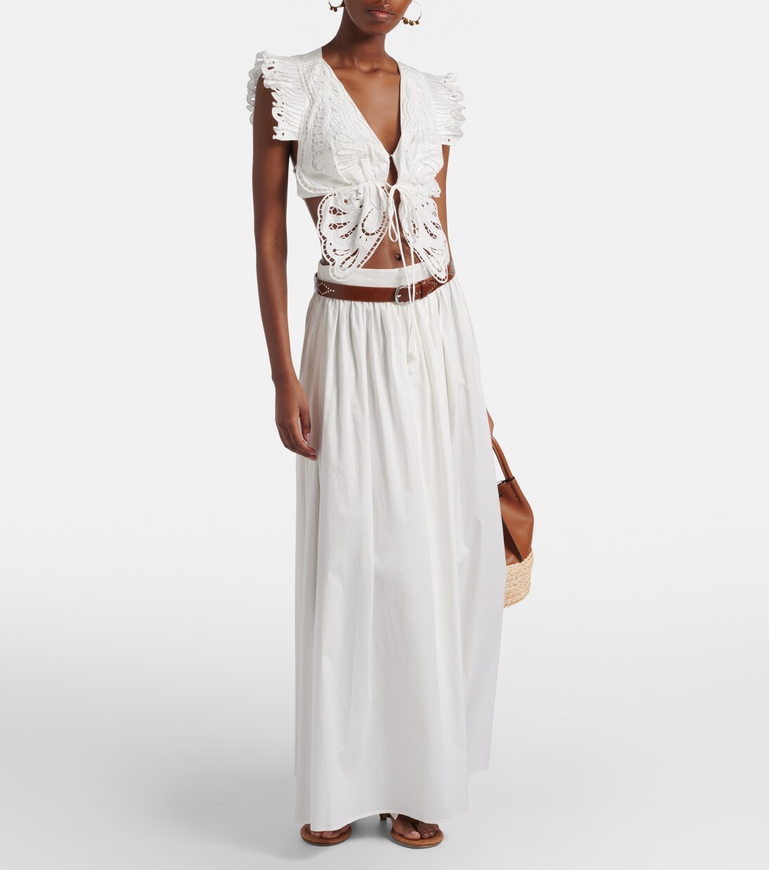 Broderie anglaise cotton top | Farm Rio