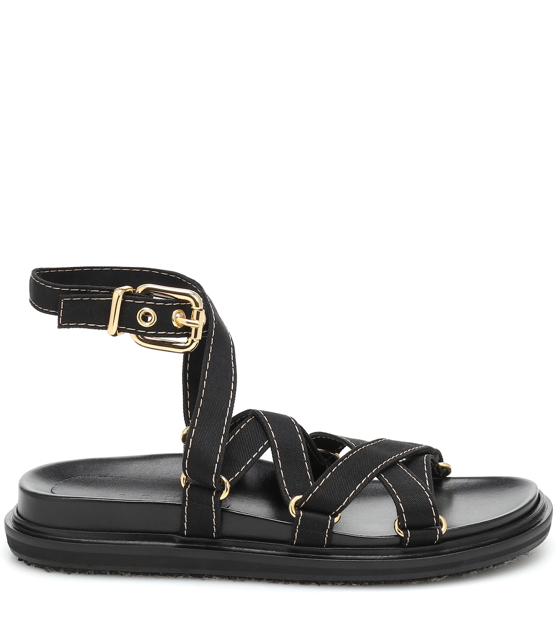 Sandali Fussbet in canvas e pelle | Marni