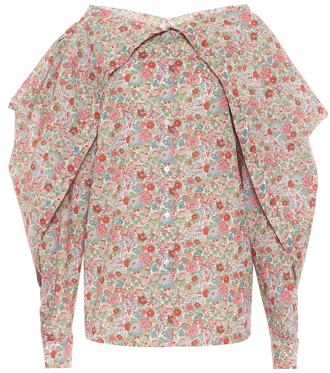 Blusa a stampa floreale in cotone | Y/Project