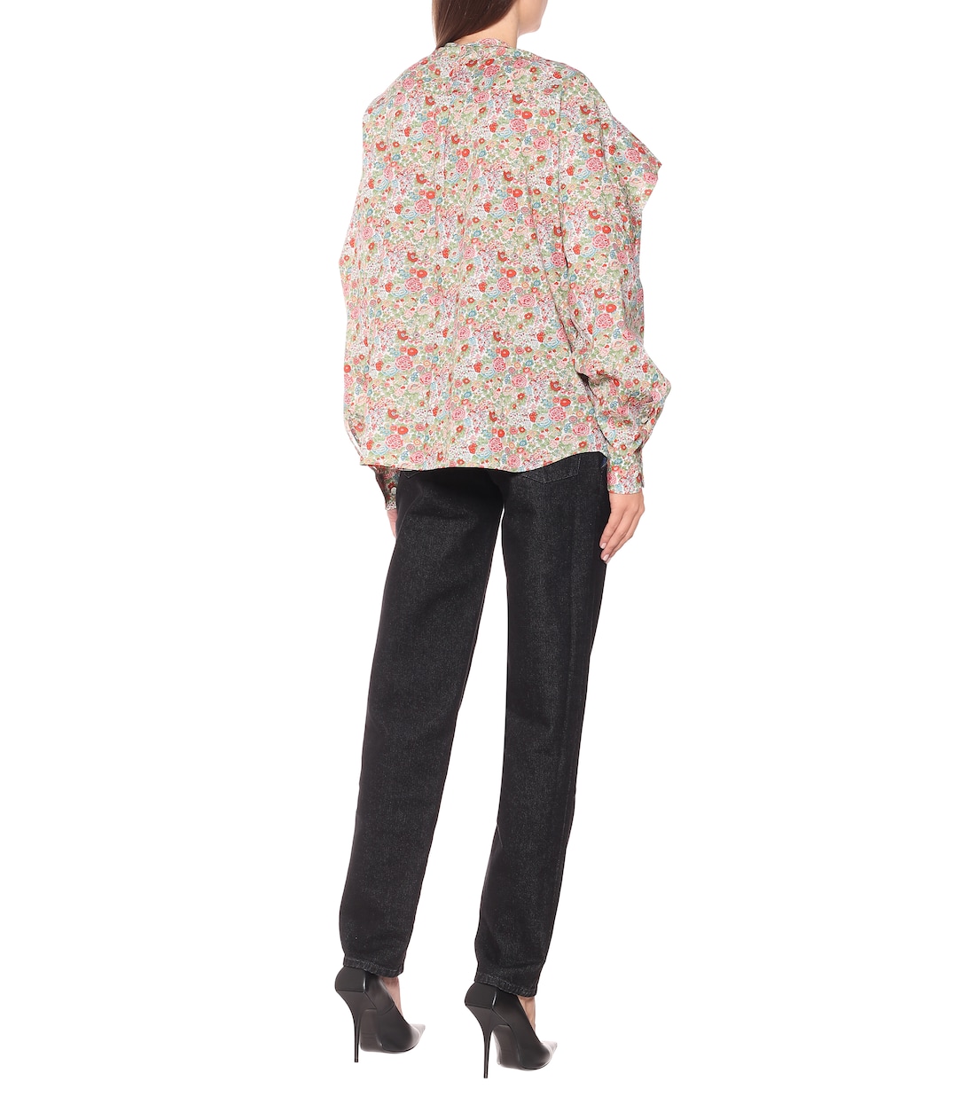 Blusa a stampa floreale in cotone | Y/Project