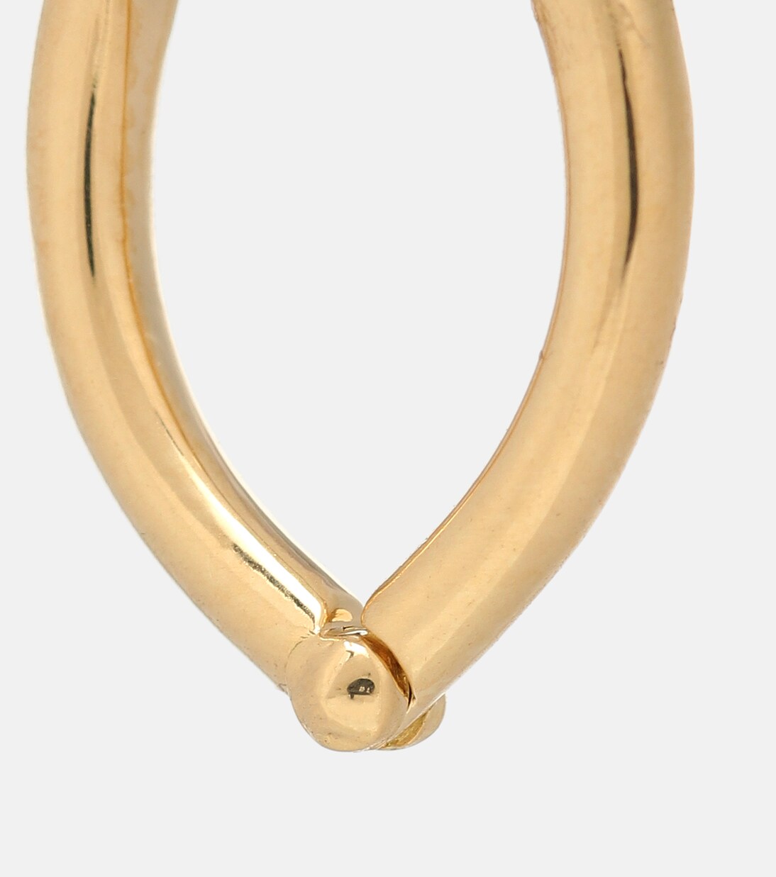 Orecchini a cerchio in oro 18kt Melissa Kaye per giovani trendy