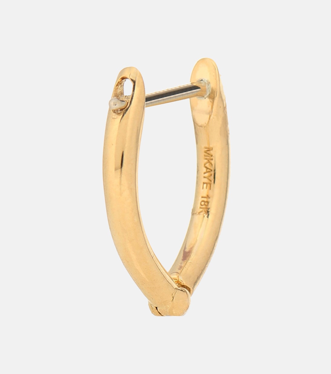 Orecchini a cerchio in oro 18kt Melissa Kaye per giovani trendy