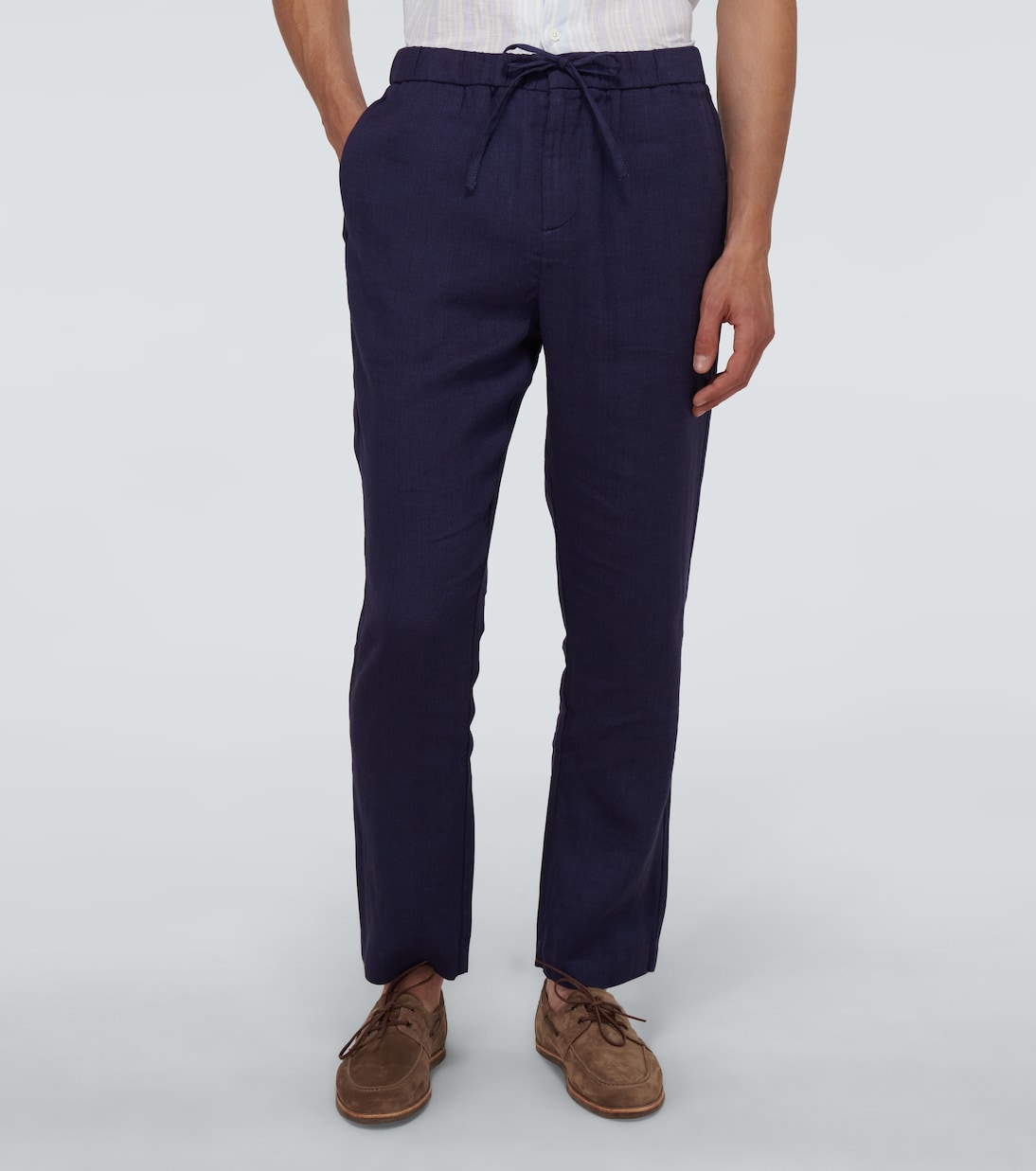 Linen and cotton chinos | Frescobol Carioca