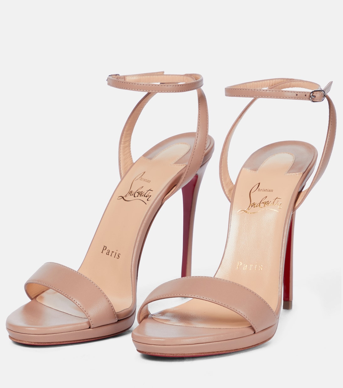 Sandalen Loubi Queen 120 aus Leder | Christian Louboutin