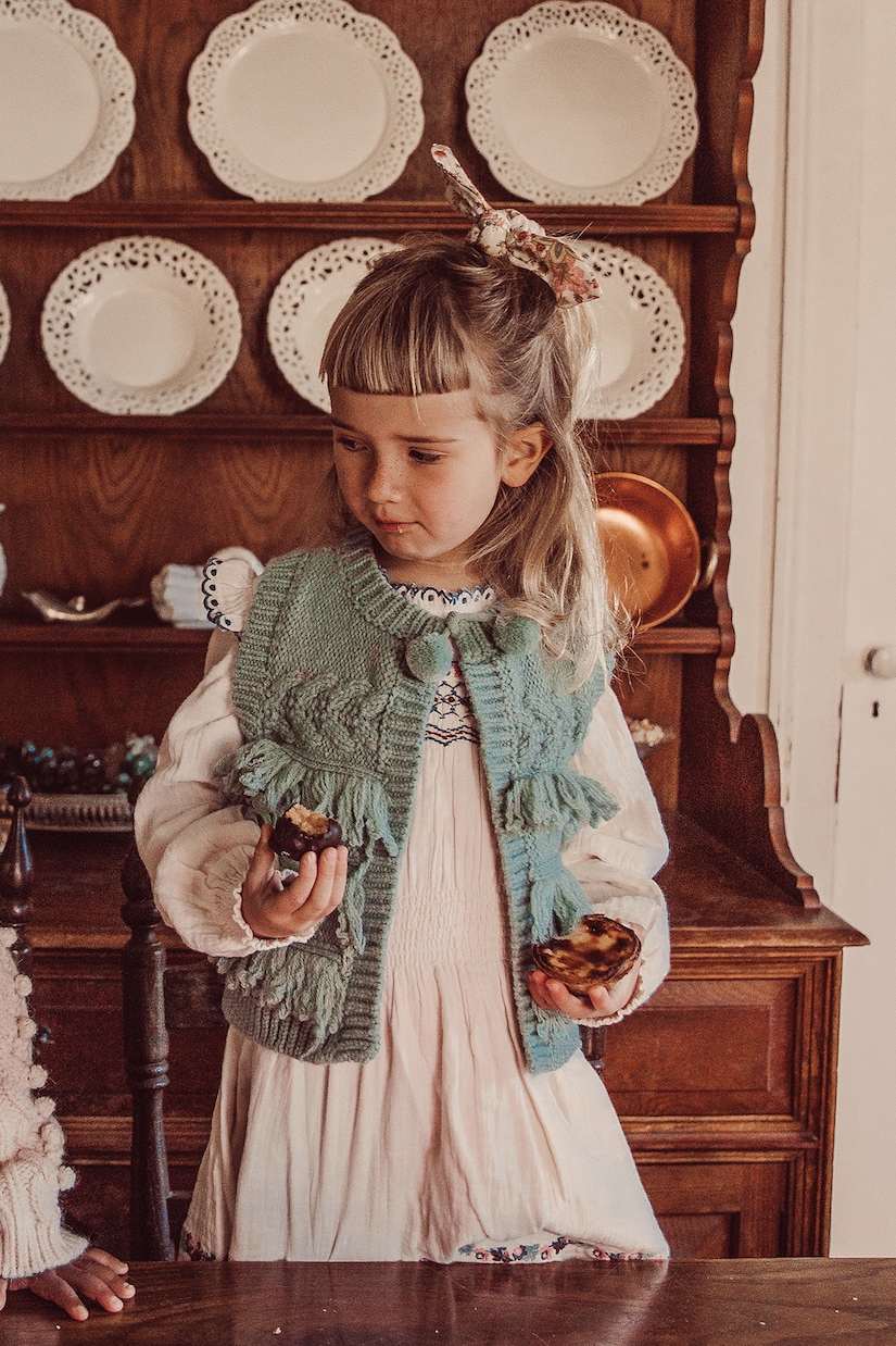 Sylvania fringe-trimmed vest | Louise Misha